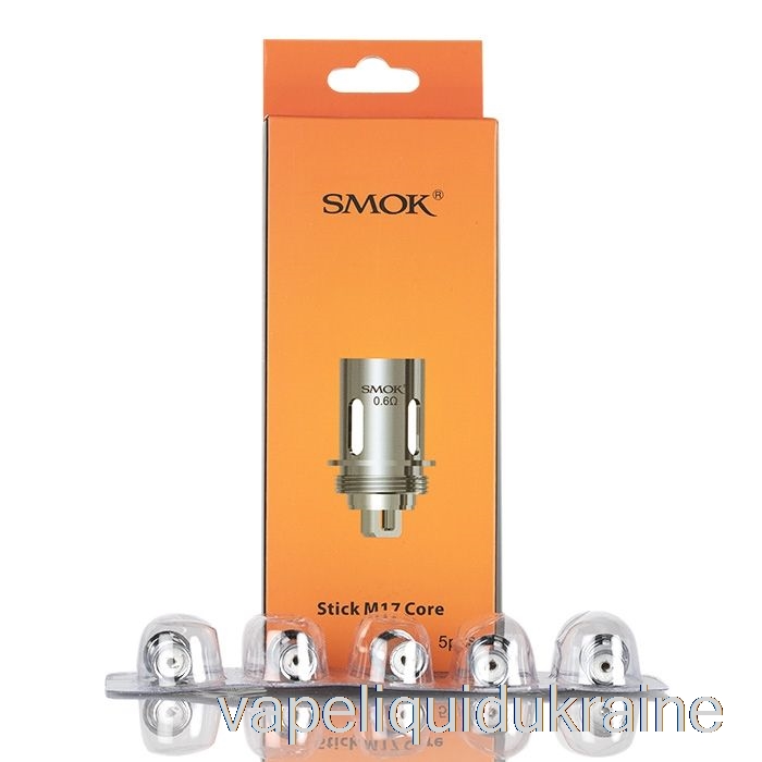 Vape Liquid Ukraine SMOK Stick M17 Replacement Coils 0.6ohm Dual Cores